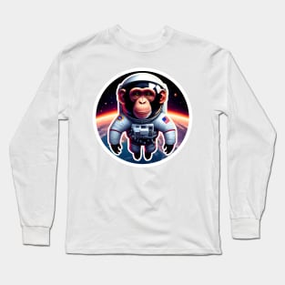 Space Monkey Long Sleeve T-Shirt